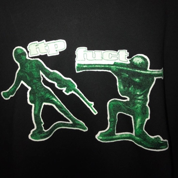 FTP x Fuct Army Men Hoodie Large - Picture 2 of 4